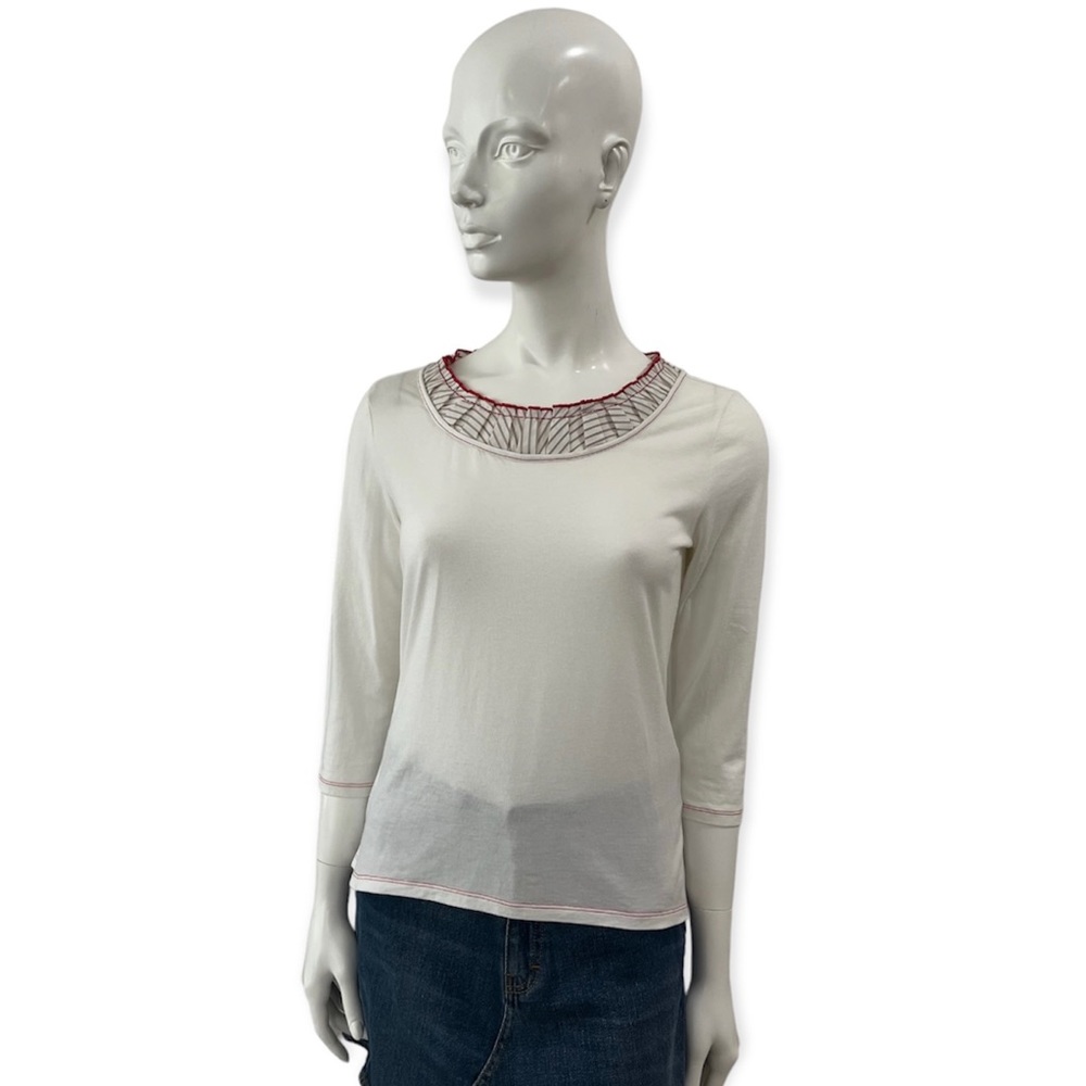 Rodier Cotton Bamboo Top